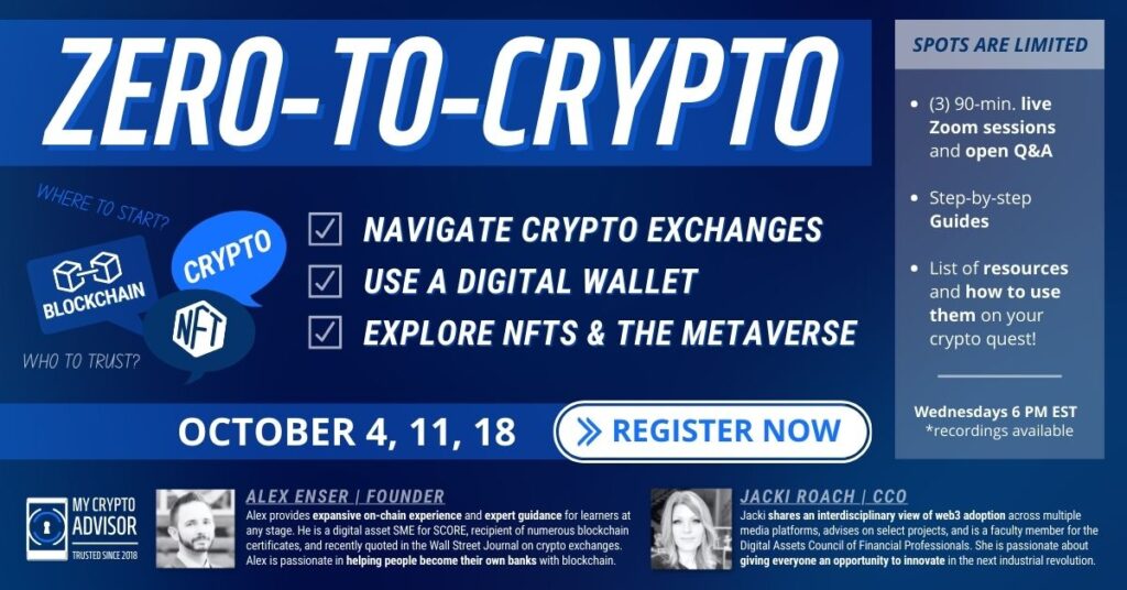 zero-to-crypto workshops